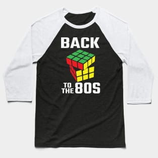Back To The 80s - Rubik Cube Baseball T-Shirt